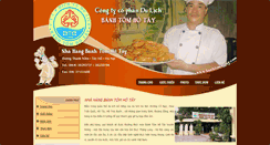 Desktop Screenshot of banhtomhotay.com